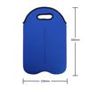 Bottle Protective Cover Portable Wine Bottle Cooler Neoprene Outdoor Insulated Double Bottle Protective Cover