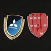 Metal Car Decoration Shield Emblem Protective Sticker for Mitsubishi Eclipse Cross Xpander Mirage