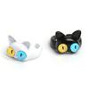 Funny Green-Monster Ring Hairpin Cool Two Color Cat-Eye Open Couples Rings Wedding Party Finger Jewelry Accessories