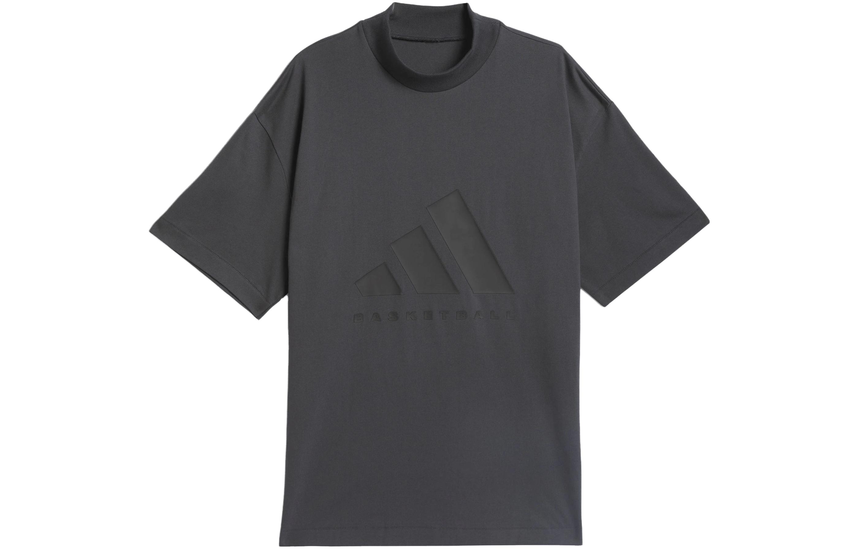 Adidas x THE 2024 COLLECTION CHAPTER 01 BASKETBALL T Shirt Unisex Charcoal Black IN7566 XXS