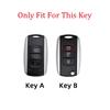 Styling Mouldings Folding Zinc Alloy Silica Gel Car Key Cover Case Shell For Dongfeng DFM DFSK Glory 580 F507 S30 H30 AX7 Access