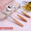 Ruhan Wooden Handle Cutlery Set