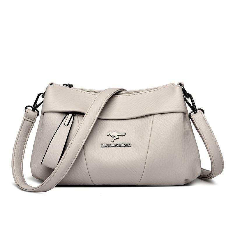 Women's bag summer new mother bag shoulder bag splicing messenger bag atmospheric women's pillow bag