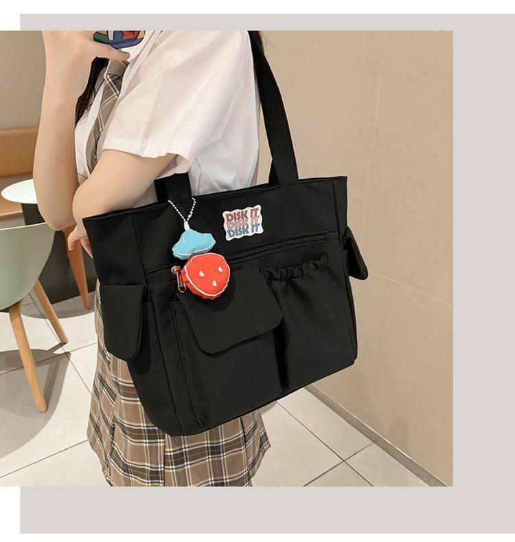 Fashionable Lightweight Mom and Baby Tote Bag with Multi-Compartment Design