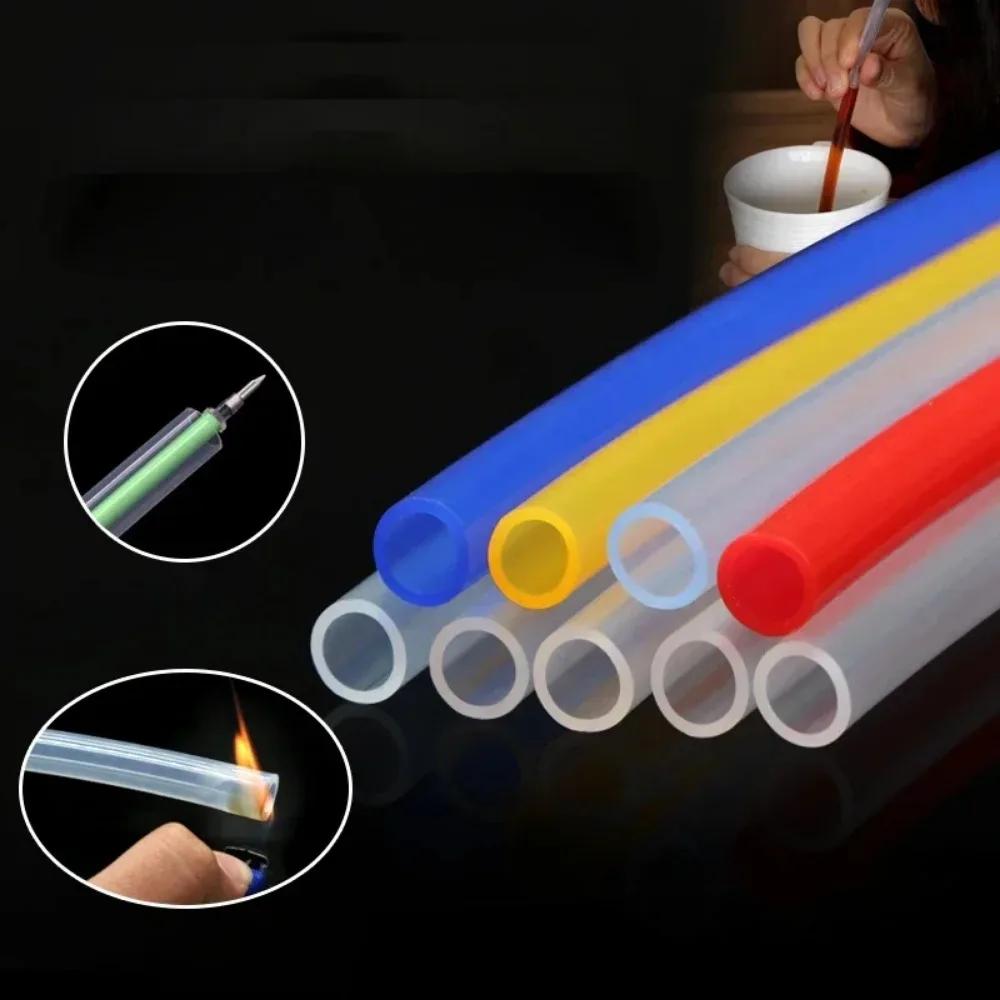 1/2/5 Meters ID 1 2 3 4 5 6 7 8 9 10 Mm Silicone Tube Flexible Rubber Hose Food Grade Soft Drink Pipe Water Connector