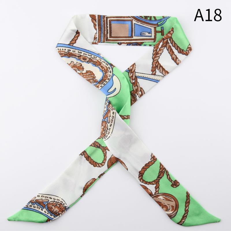 Silk Scarves Versatile Tied Bags, Long Strips, Small Silk Scarves, Bows, Headbands, Streamers, Gift Boxes, Gift Straps.