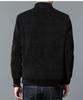 2025 Men's Stand Collar Thickened Velvet Jacket, Winter Woolen Coat