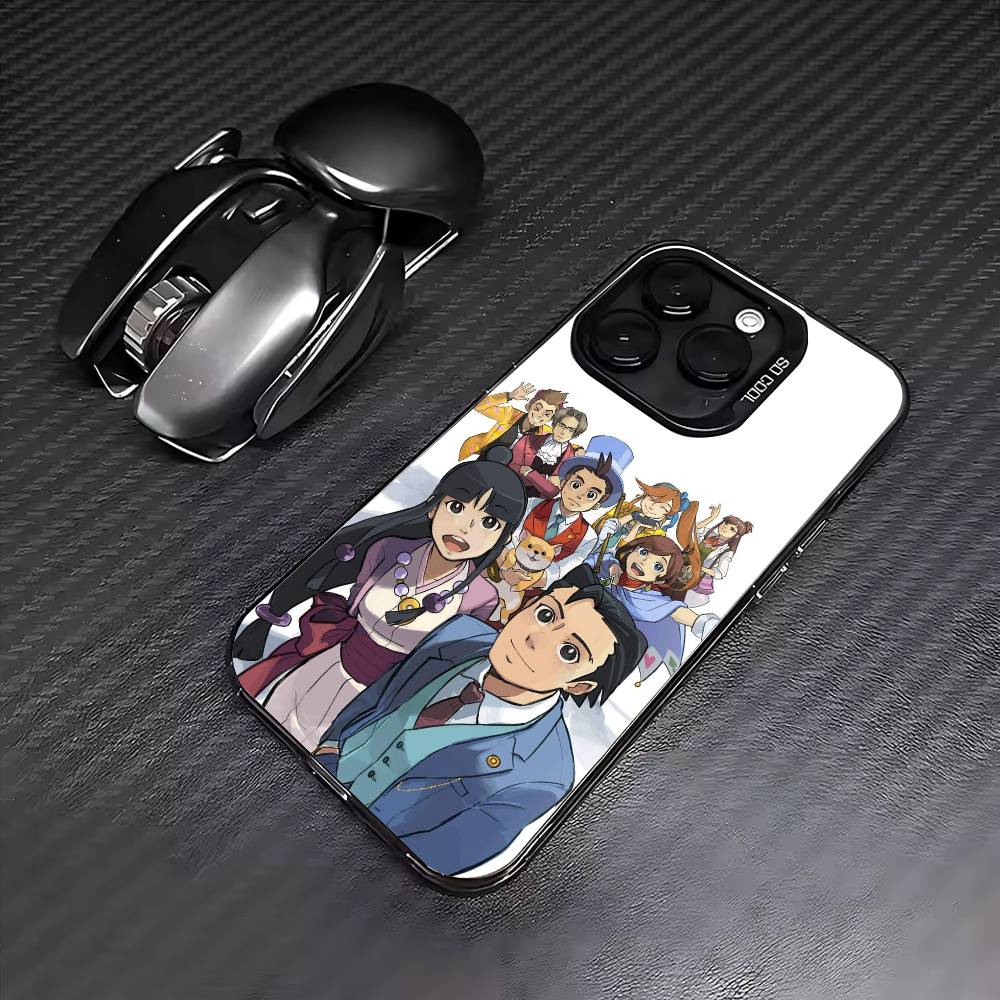 Phone Case Anime Ace A- Attorney for Xiaomi Mi 15T 14T 14 13 12 12T 11 Lite Poco X7 X6 F7 F6 X5 F4 F3 X3 GT Pro Ultra 4G Cover