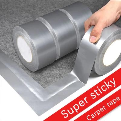 1PC Super Sticky Cloth Duct Tape Carpet Binding Floor Waterproof Heavy Duty Industrial Adhesive Tape Repair Bundles