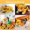 King Lion The Simba Plush Toy Cute Cartoon Children Birthday Holiday Gift Doll