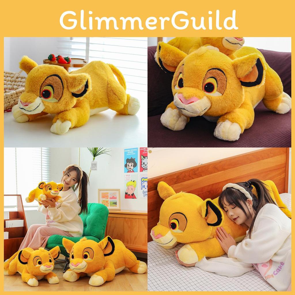 King Lion The Simba Plush Toy Cute Cartoon Children Birthday Holiday Gift Doll
