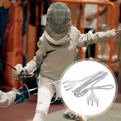Fechtavimo kūno laidas Epe kūno laidas Fechtavimo Epe špaga kūno laidas su skaidriu kabelio adapteriu varžyboms kasdieniam treniravimuisi