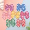 Bulk 100Pcs Colorful Resin Bow Cabochons Candy Color Bowtie Bowknot Slime Charms Beads for Hair Clip Scrapbooking Jewelry Making