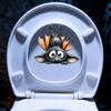 Halloween Cartoon Bat Stickers Cute Hanging Upside Down Waterproof Decor for Haunted House Escape Room Setup