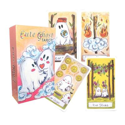 Nowy Tarot Śliczny Duch Karty Tarota Wróżbiarstwo losu Rodzina Party Papierowe karty Gra Tarot i różnorodne opcje Tarota