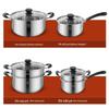 304 Stainless Steel Soup and Milk Pot