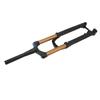27.5 Inch Mountain Bike Suspension Fork 175mm Stroke Bicycle Front Fork Tapered Steerer Manual Lockout Gold