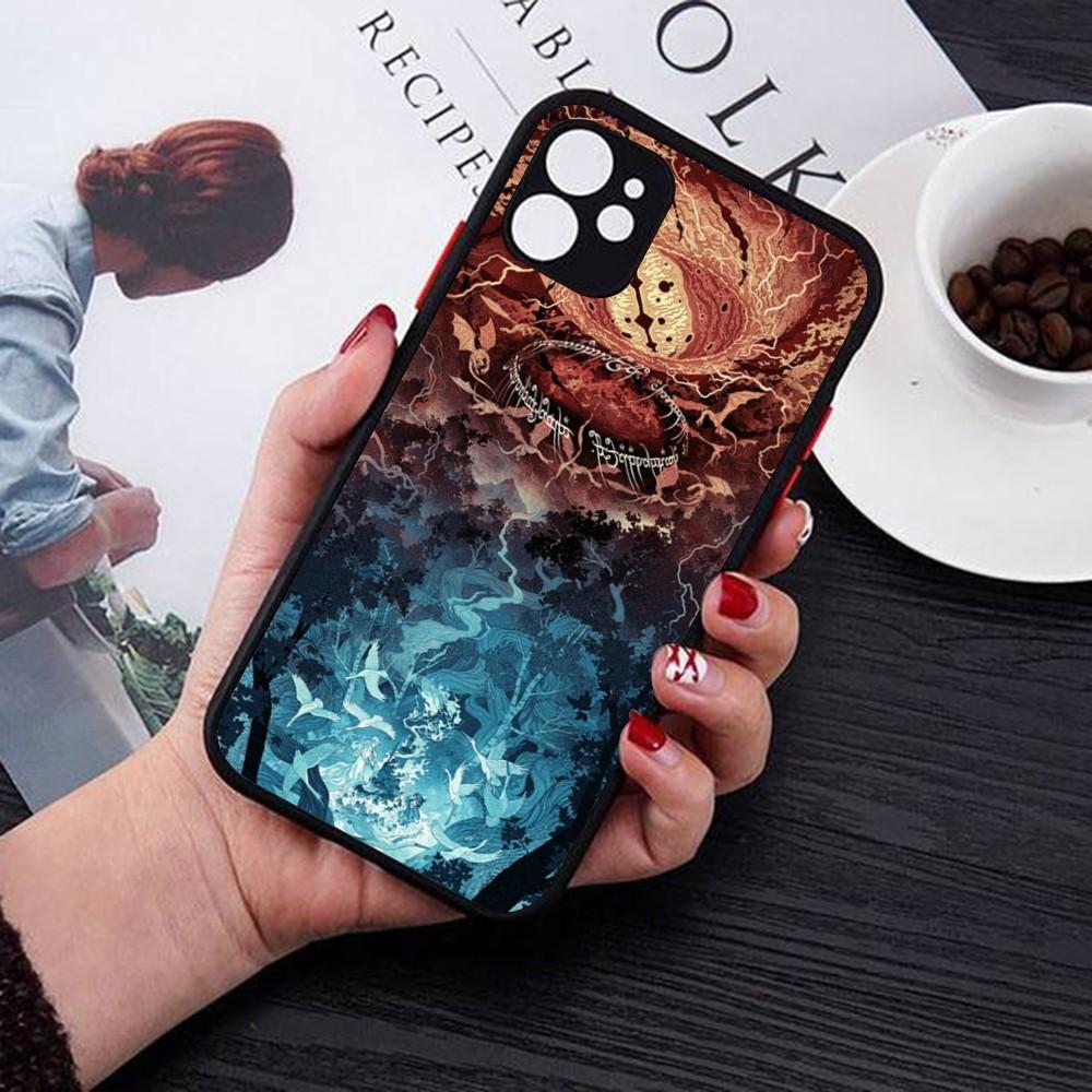 L-Lord-Of The-Rings Phone Case For IPhone 18 14 11 12 13 Mini Pro Max 8 7 Plus X XR XS MAX Translucent Matte Cover