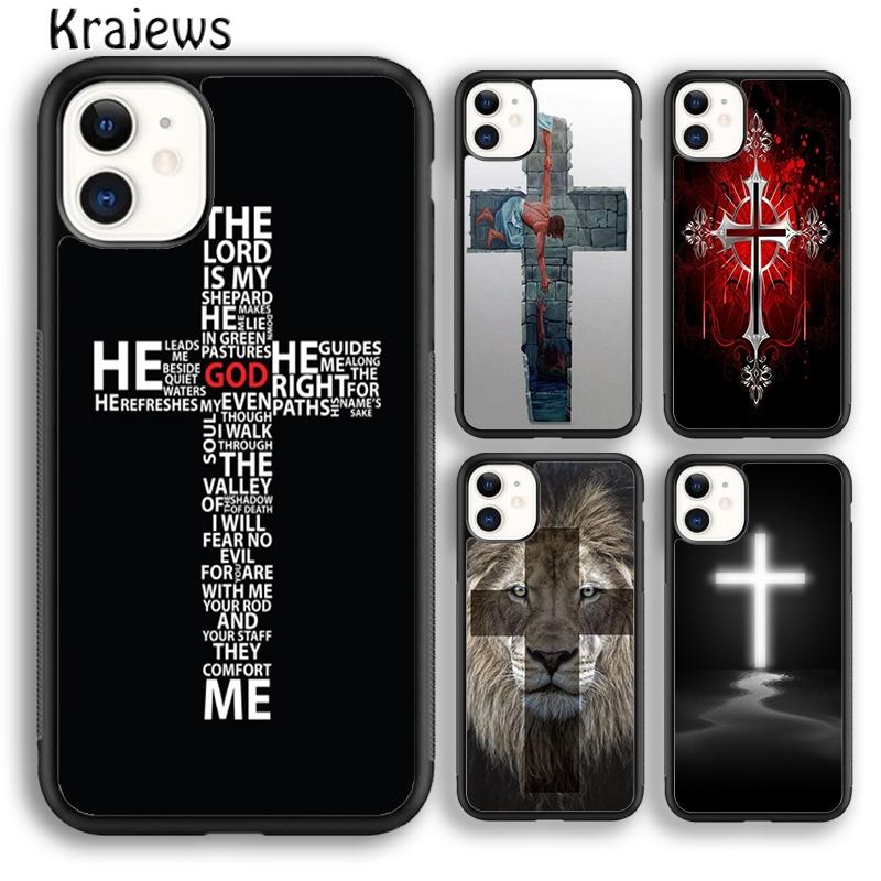 Krajews Tolle Bibel Jesus Christus Christliches Kreuz Handyhülle Cover Für iPhone 17 Air 16 15 14 plus 12 13 pro max