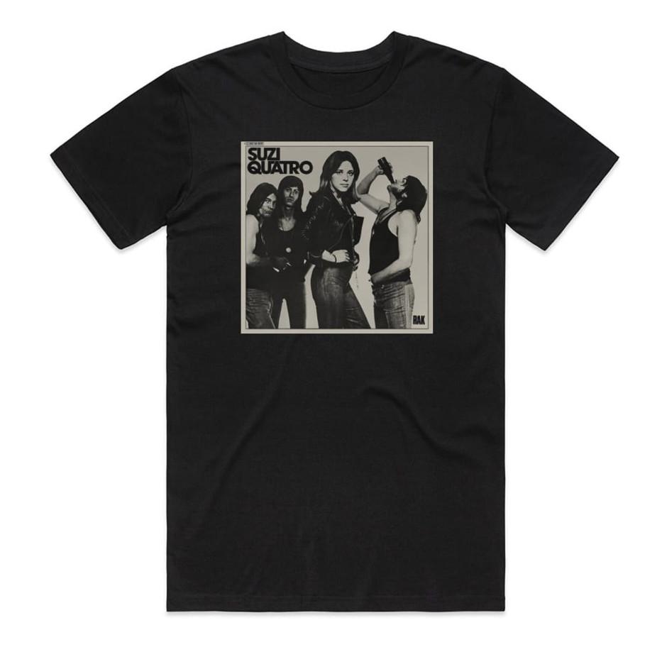Suzi Quatro Suzi Quatro Album Cover Tshirt size S5XL Unisex T-Shirt L