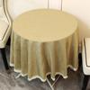 Tablecloth Round Imitate Linen Lace Nordic Tea Coffee Table Cloth For Home Kitchen Wedding Party Table Cover Tablecloth Decor