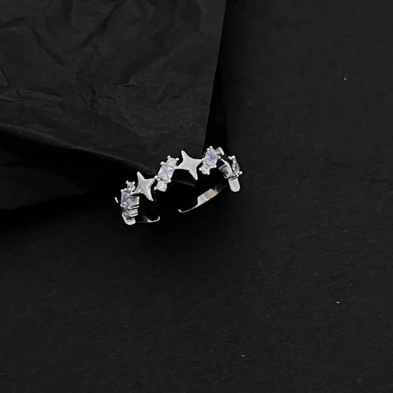 1PC Zircon Ring Luxury Personality Women Simple Fashion Full Oval Zircon Rings Wedding Party Jewelry Gifts