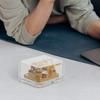 1Pcs Delicate Manual Music Box High-Grade DIY Mechanism Clear Sound Spiritual Relaxation Desktop Ornament Creative Gift Idea
