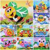 20pcs/set DIY Decorative Painting 3D EVA Foam Sticker Cute Cartoon Animal Puzzle for Household Wall Desktop Decoration TMZ