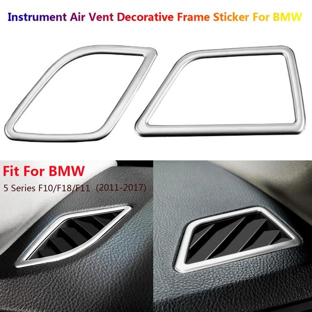 Car Gear Shift Knob Air Vent CD Panel Window Lift Door Speaker A Pillar Steering Wheel Cover Trim For BMW 5 Serie F10 F07 Inner