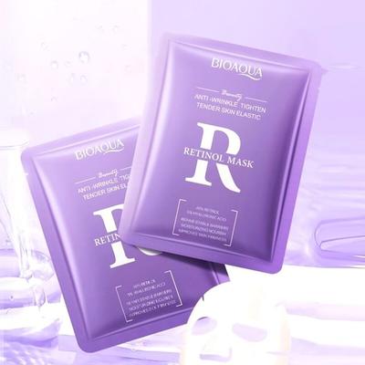 BIOAQUA - Zpevňující maska s retinolem proti vráskám