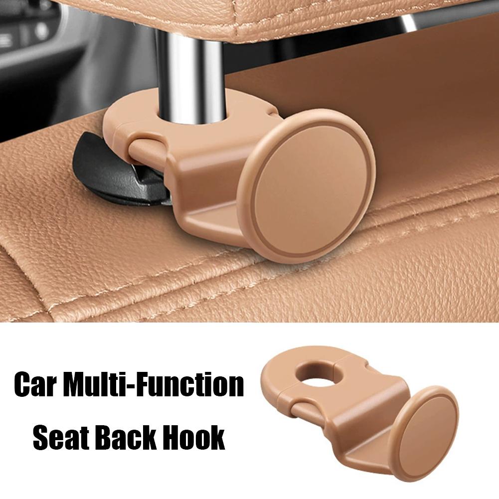 Multi-functional Car Mounted Seat Back Hook Hidden Rear Small Item Storage Hanger Organizer Holder Car Interior Accessories