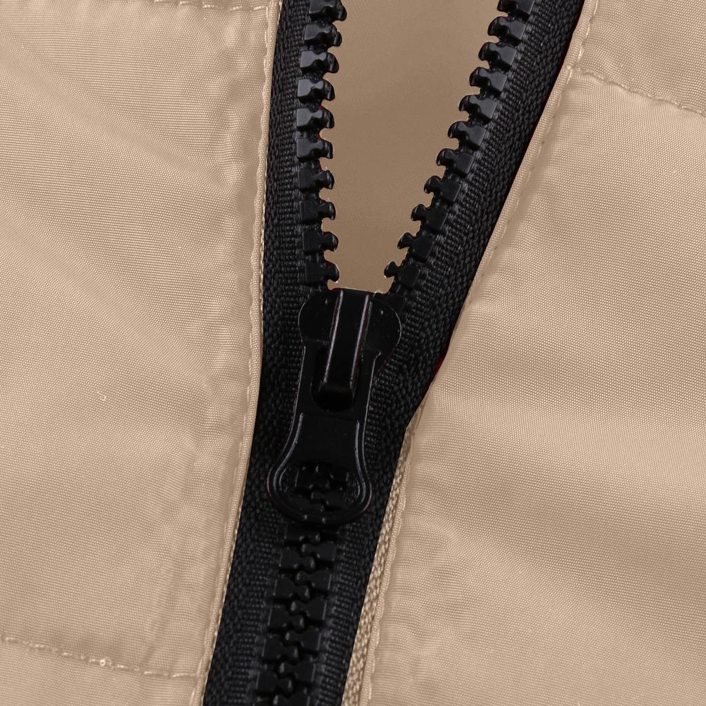 Dámské bavlnou vycpané oblečení středně dlouhé jednobarevné s kapucí hřejivé bavlněné sako vesta péřová bavlněná bunda