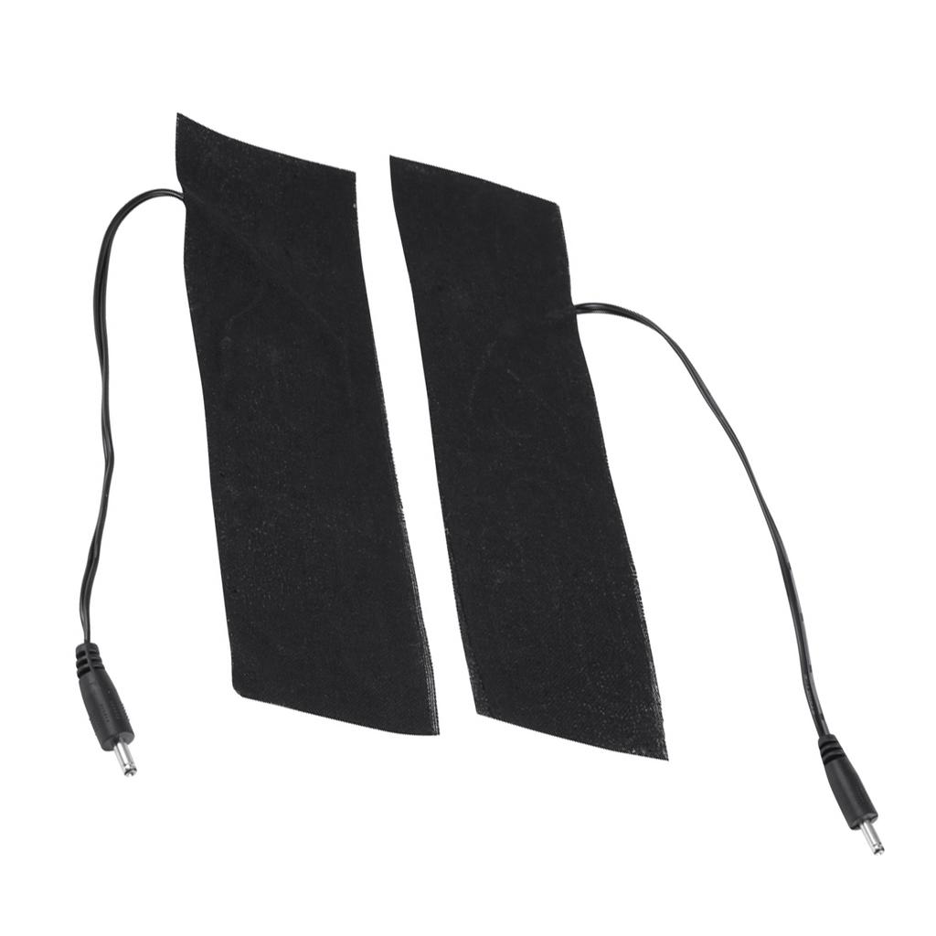 1 par de almohadillas calefactoras de película con elemento calefactor eléctrico USB de 5 V para calentar los pies