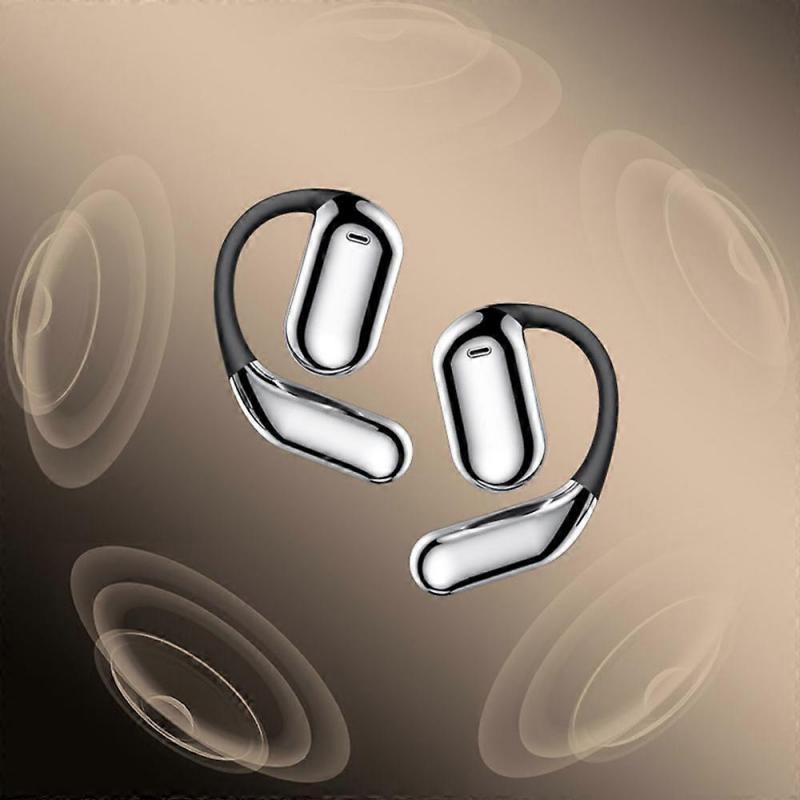 Q16 Pro Full Color Touch Screen Bluetooth 5.4 Earphones Open Ear Wireless Headphones