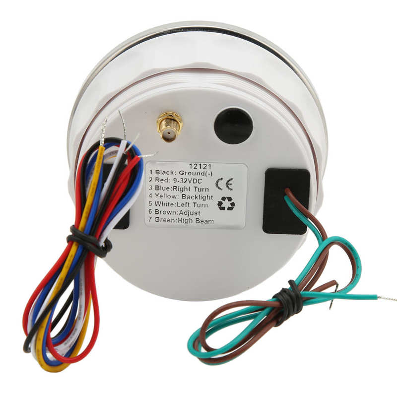 Speed Gauge GPS Speedometer 85mm for Car RV Marine Boat