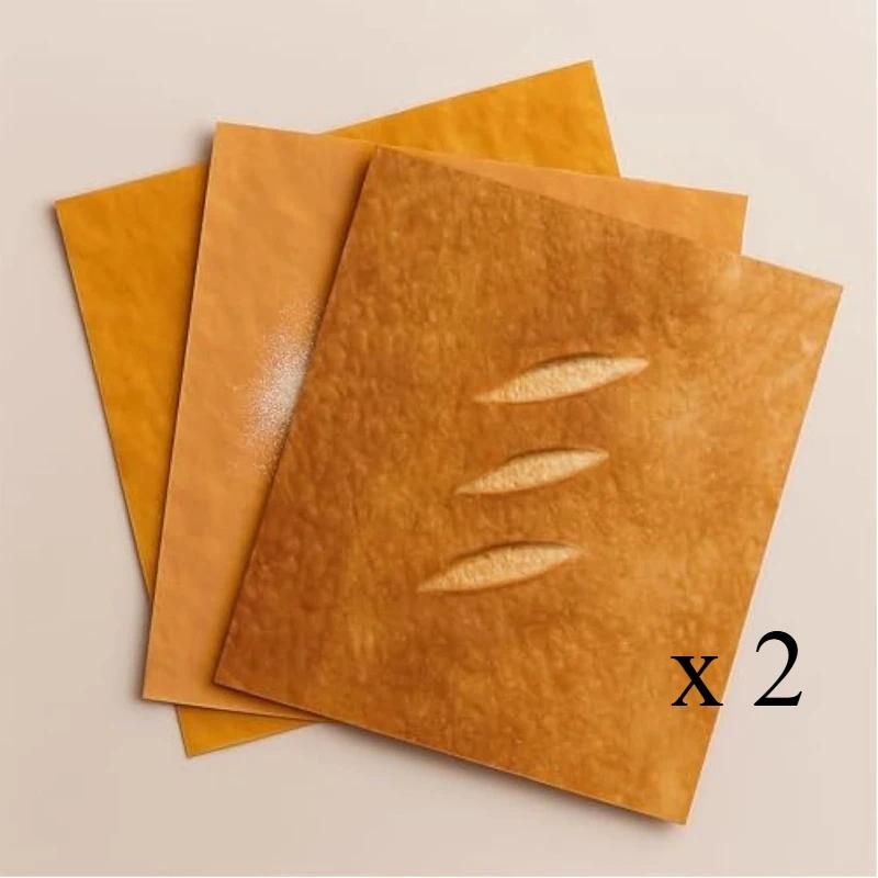 

6 шт. Подарочная упаковочная бумага в форме хлеба – Забавные деревенские дизайны багета и тоста для свадеб, дней рождений, юбилеев, крафт-проектов