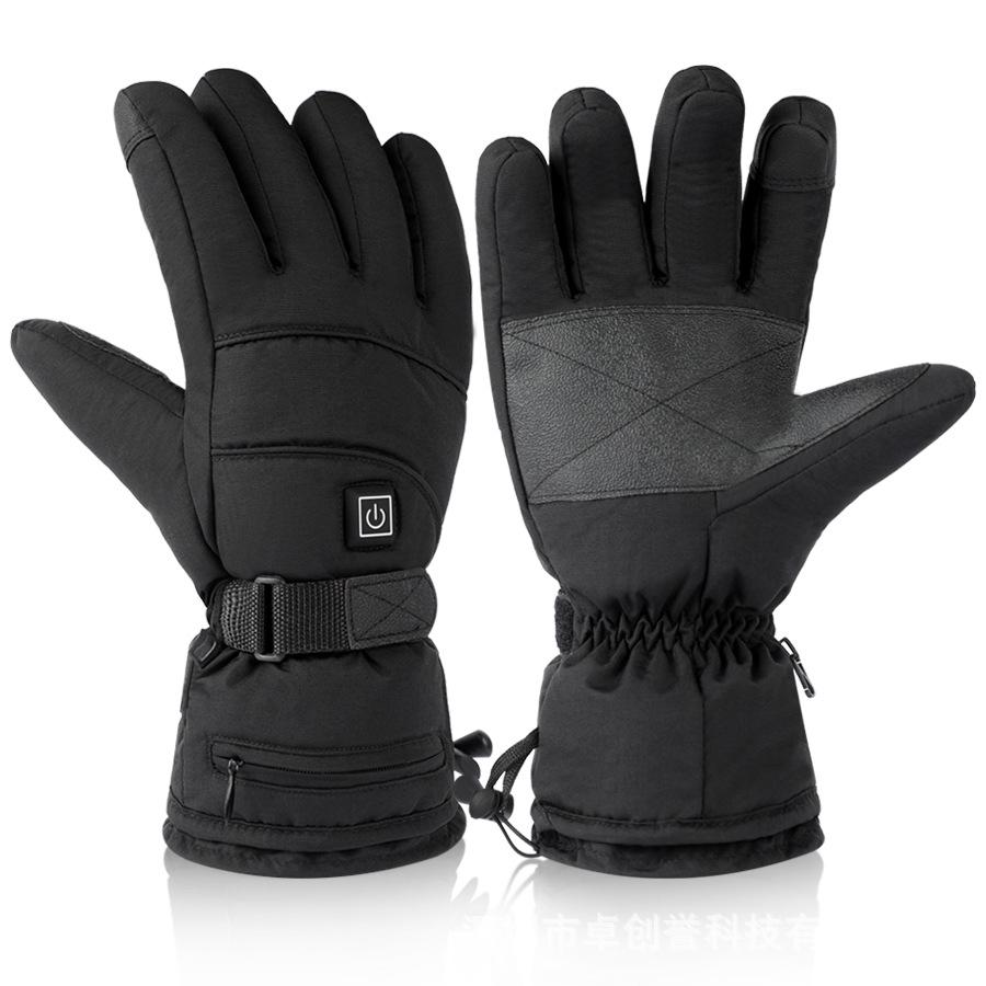 Touch-Screen Heated Winter Gloves for Cycling, Skiing, and Fishing