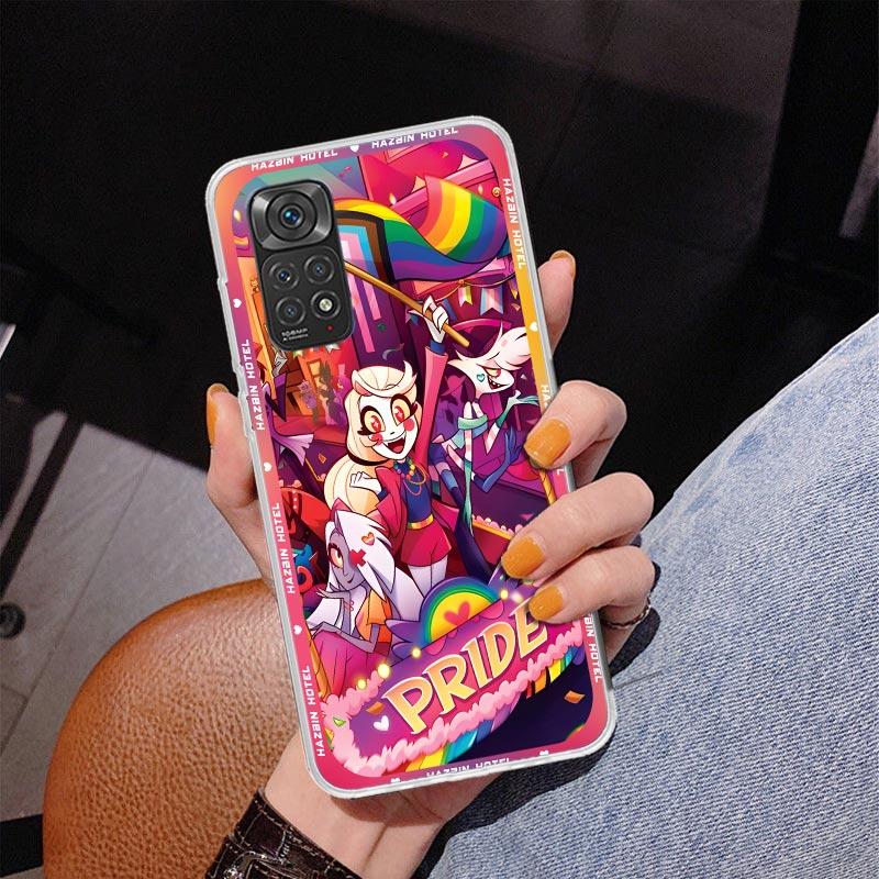 H-Hazbin Hotel Anime Phnoe Case for Phnoe Case for Xiaomi Redmi Note 15 14 14S 13 Pro Plus 12 12S 11S 11E 10S 10 11T 5G Unique C