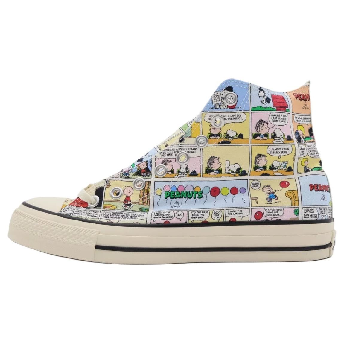 

Converse All Star Peanuts CP Hi Повседневные Удобные Прочные Высокие Канвасовые Кроссовки Унисекс Белый Зеленый 31310730 41.5