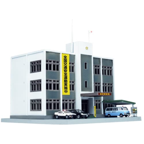 

Tomytec Коллекция диорам Коллекция зданий 094-2 Полицейский участок 2 Материалы для диорамы Белый