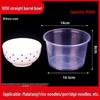 Round Disposable Plastic Bowl with Lid for Fresh-Keeping