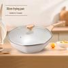 San Jiaolong Lanya Maifan Stone Octagonal Non-stick Wok