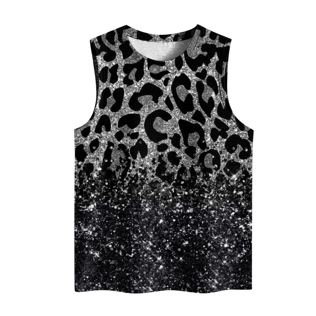 Women's Casual Tunic Tops To Wear With Leggings Sleeveless Summer Shirts Flowy Tanks Blouses