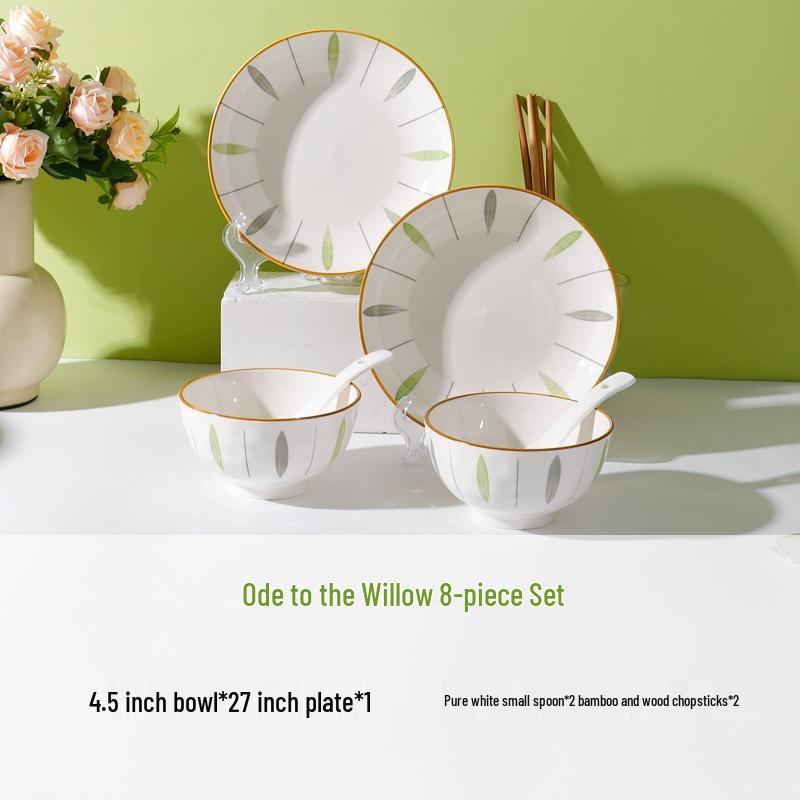 HANDUNYOU Minimalist Ceramic Dinnerware Set