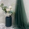 160X100cm Tessuto Morbido in Tulle Filo Verde Maglia Morbida Densa Tessuto a Rete Tulle Verde Salvia Colore Solido Rete in Tulle Festa Nuziale