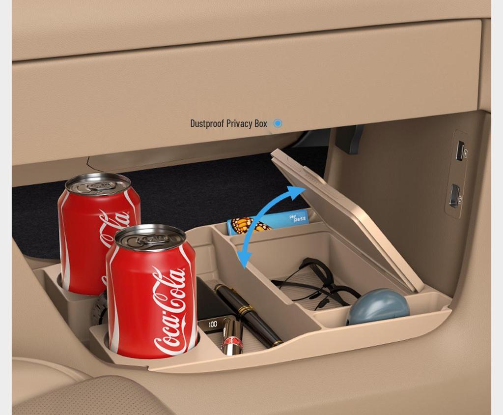 Chery Fengyun T11 Console Storage Organizer: Silicone Box for Car Accessories.
