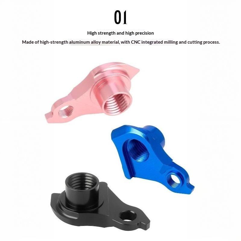 Direct Mount Bicycle Rear Derailleur Hanger Anti-Corrosion Thru-Axle Frame Compatible for Road Mountain Bike Accessories