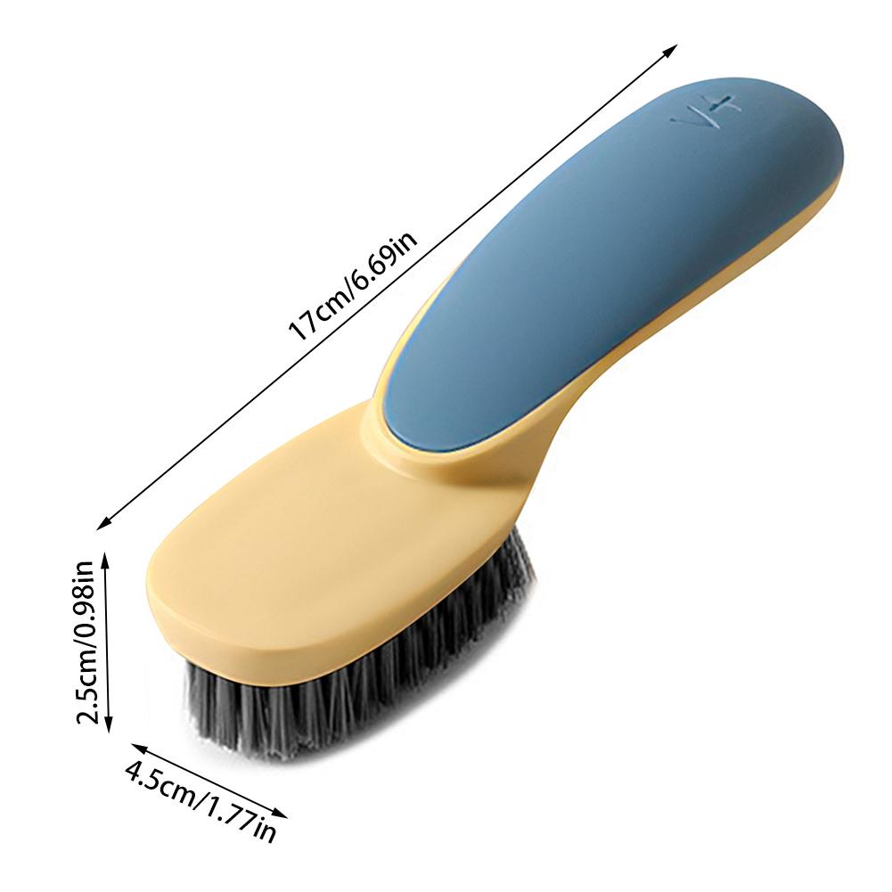 Laundry Stain Wear Resistant Washing Brush Shoe Brush Soft Bristle Cleaning Shoes Scrubber Long Handle Household Cleaning Tool