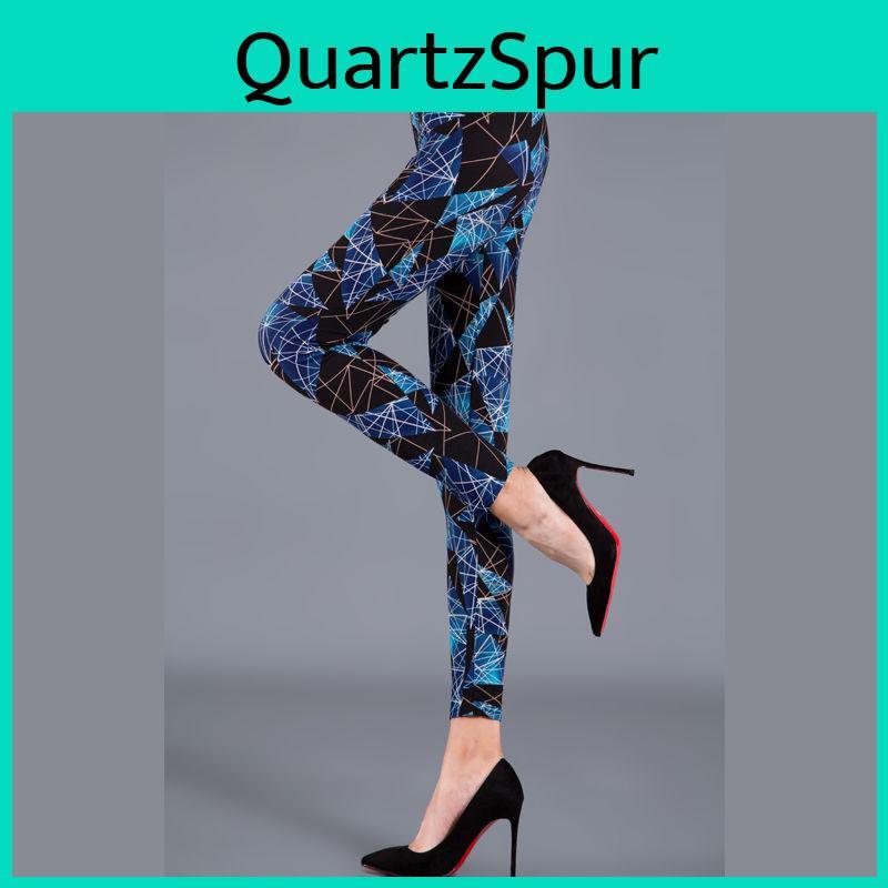 Leggings Silk Printing Milk Women Girl Fashion Sexy Cropped Trousers High Elasticity Skinny Casual Legging Pants