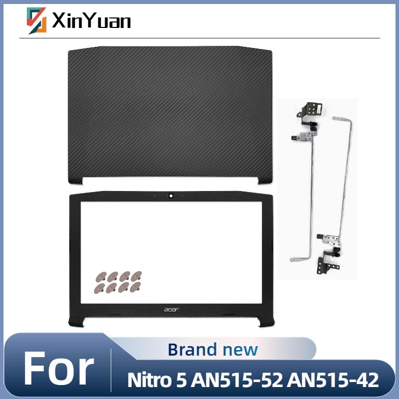 New Shell For Nitro 5 AN515-52 AN515-42 AN515-41 AN515-51 AN515-53 N17C1  LCD Back Cover Front Bezel Case / Hinges Screw